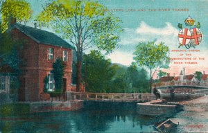 ボルターズロックとテムズ川、c1910 作： Unbekannt