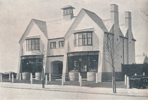 ボーンビル：2つのヴィレッジショップ、WA Harvey、c1900 1901-1902 作： Unbekannt