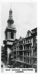 ボー教会、チープサイド、ロンドン、c1920s 作： Unbekannt