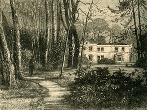 ボウリンググリーンハウス、c1878。 作： Unbekannt