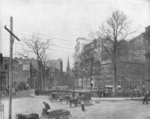 ボウリンググリーン、ニューヨーク、アメリカ、c1900。 作： Unbekannt
