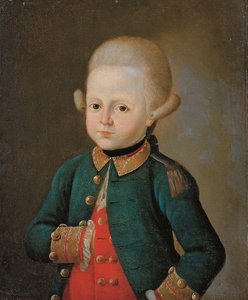 プレオブラジェンスキー連隊の少年ランス伍長、1760年代末 作： Unbekannt