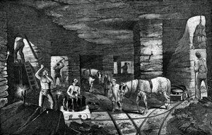ビルストン近郊のブラッドリー炭鉱、1886年 作： Unbekannt
