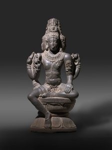 ブラフマー、900年代後半から1000年代。 作： Unbekannt