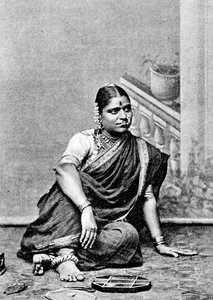 ブラフミンの女性、インド、1917 作： Unbekannt
