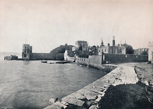 ブランクシー島-城の概観、1895 作： Unbekannt