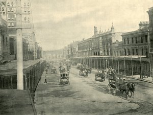 ブリックフィールドヒル、シドニー、1901年。 作： Unbekannt
