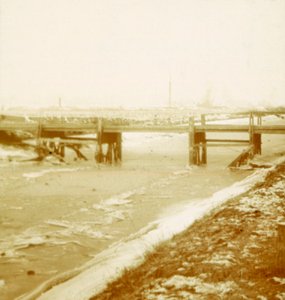 ポペリンゲ橋、ベルギー、フランダース、c1914-c1918 作： Unbekannt