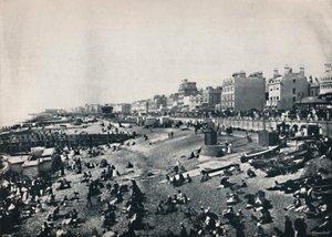 ブライトン-ビーチの長いストレッチ、1895 作： Unbekannt