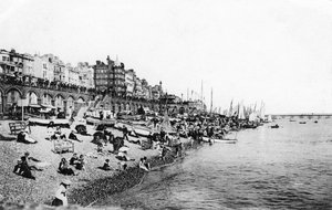 ブライトンビーチ、イーストサセックス、c1900s-1920s 作： Unbekannt