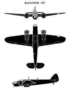 ブリストルブレナムMk IVF、1941年 作： Unbekannt