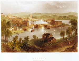 ロウンハムフェリー発のブリストル、1841年 作： Unbekannt