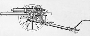イギリスの18ポンド砲、1915年 作： Unbekannt