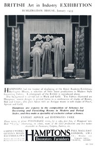 ブリティッシュアートインインダストリー展-1935年1月、バーリントンハウス 作： Unbekannt