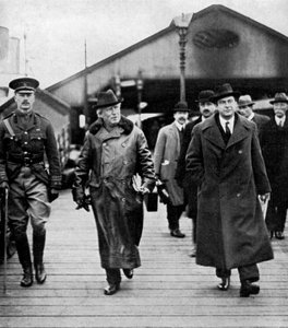 英国を訪れるイギリスのハーバート・アスキス首相、1914年1951年 作： Unbekannt