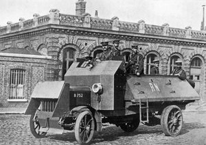 英国の装甲車両、第一次世界大戦、1914-1918、c1920