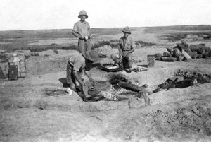 イギリス軍C社の料理、メソポタミア、第一次世界大戦、1918年 作： Unbekannt