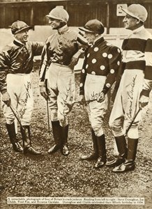 イギリスの騎手、1934年、1935年。 作： Unbekannt
