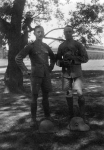 イギリスの兵士、ムトラ、インド、1917 作： Unbekannt