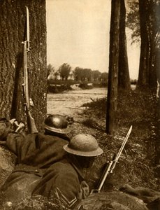 最前線のイギリス軍、フランス、第一次世界大戦、1914-1918、1933年。 作： Unbekannt