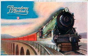 ブロードウェイリミテッド、ペンシルバニア鉄道、1927年 作： Unbekannt
