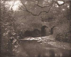 ブルックとニューフォレストの橋、ハンプシャー、1894年。