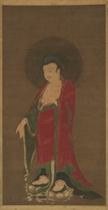 13世紀後半、彼の浄土から降りた仏阿弥陀仏。 作： Unbekannt