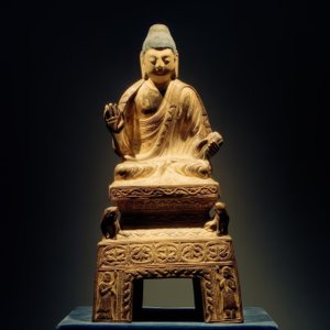 釈迦牟尼仏-彫刻、473 作： Unbekannt