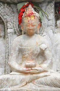 瞑想中の仏陀（ネパール・カーティプール 作： Unbekannt