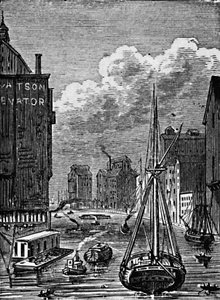バッファロークリーク、外を見て、1883年 作： Unbekannt
