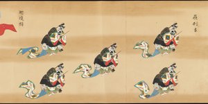 舞楽図巻 17世紀 作： Unbekannt