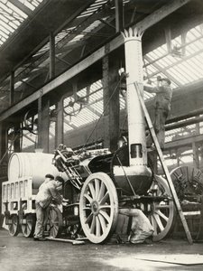ロケットの構築-1935年、1935年。 作： Unbekannt