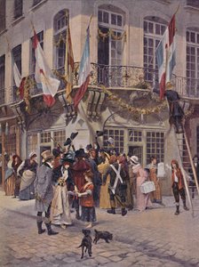 イタリアの軍隊からの勝利の速報、1797、1896 作： Unbekannt