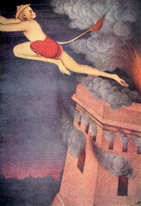 「ランカの燃焼」、1920 年。 作： Unbekannt