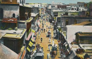 ブラバザール、カルカッタ、1905年。 作： Unbekannt