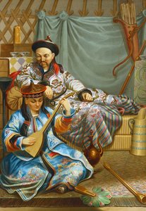 ブリヤート、1862年。 作： Unbekannt