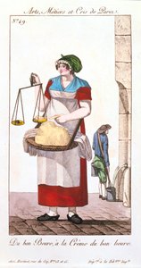 バター売り手、1826年 作： Unbekannt