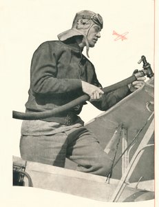 CWAスコットがロンドンに話します。もしあなたがフライバイナイトなら、ブースで離陸します、c1935 1935。 作： Unbekannt