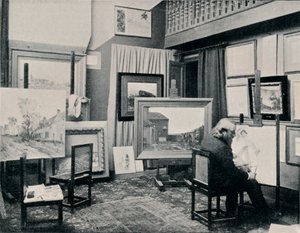 C.カジンのスタジオc1897