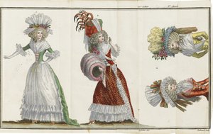 Cabinet des Modes、または新しいモード、1786-1788