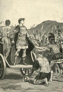 1890年のキャンパスマルティウスでの不正コンテンツ軍団へのシーザーの対処