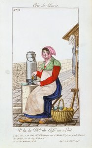 売り手カフェオレ、1826年 作： Unbekannt