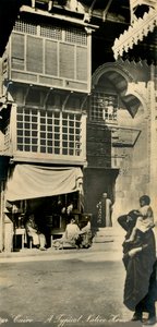 カイロ-典型的なネイティブハウス、c1918-c1939。
