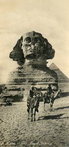 カイロ-大スフィンクス、c1918-c1939。 作： Unbekannt