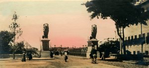カイロ：カスル-エル-ナイル橋、c1918-c1939。 作： Unbekannt