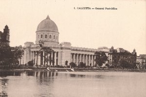 カルカッタ-郵便局、c1900 作： Unbekannt