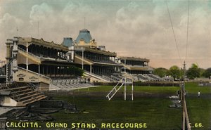 カルカッタ。グランドスタンド競馬場、c1930s。 作： Unbekannt