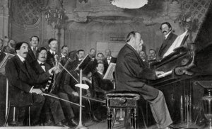 カミーユサンサーンス、フランスの作曲家、音楽家、指揮者、1910年