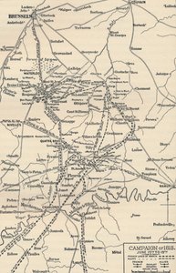 1815年のキャンペーン。1896年6月15日から19日。 作： Unbekannt