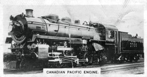 カナダ太平洋旅客エンジン、カナダ、c1920s 作： Unbekannt